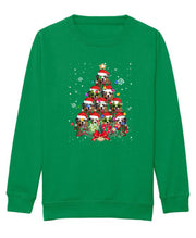 Kids Xmas Jumper Australian Shepherd Dog