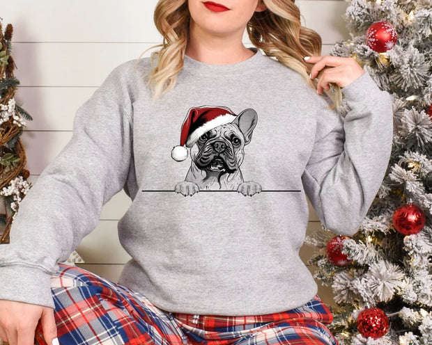 Xmas Sweatshirt French Bulldog Dog Christmas Sweater