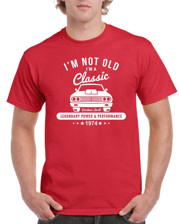 Im Not Old Im A Classic 50 Year old Funny 1974 Tee