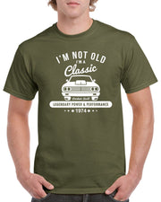 Im Not Old Im A Classic 50 Year old Funny 1974 Tee