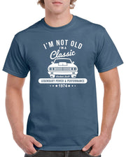 Im Not Old Im A Classic 50 Year old Funny 1974 Tee